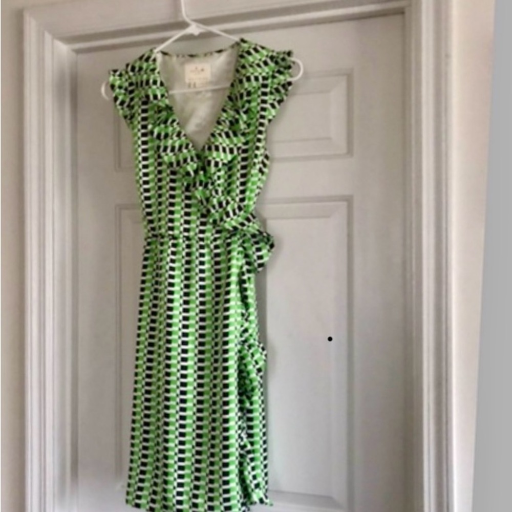 Kate spade silk geometric dress